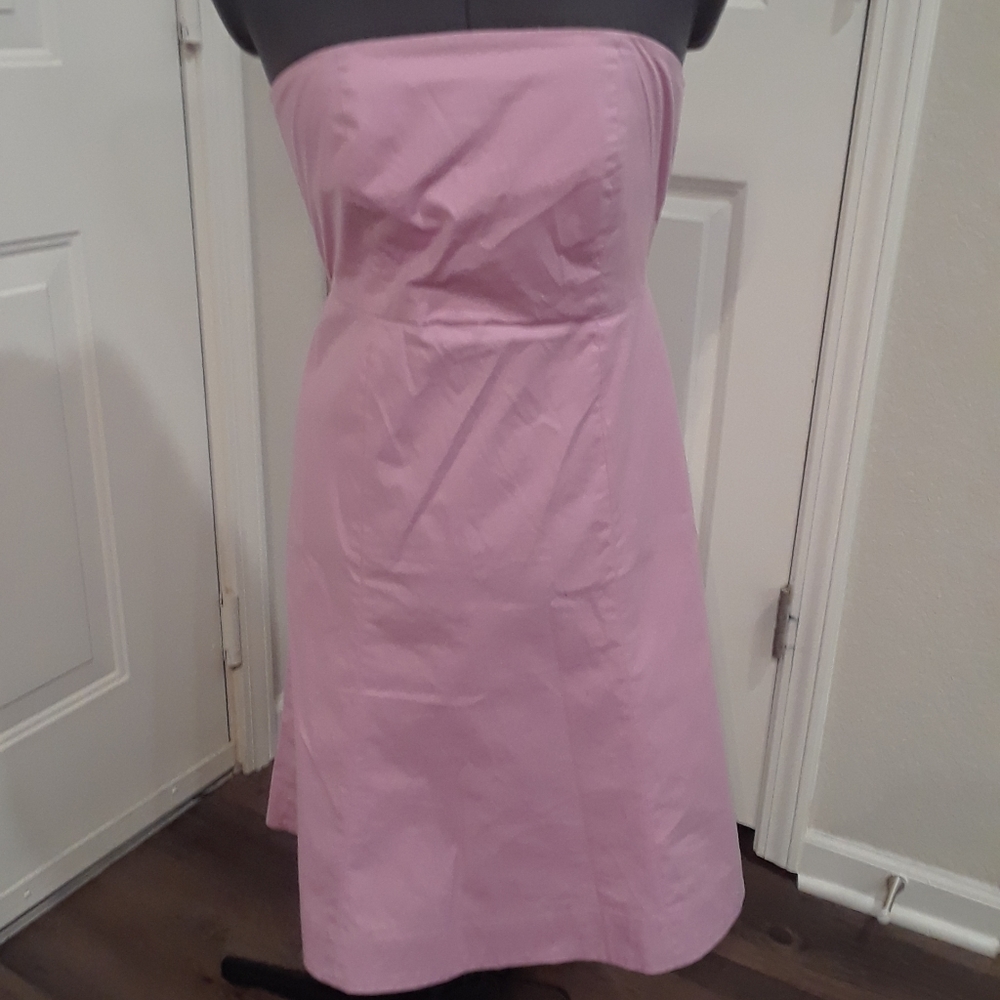 Gap Purple Strapless Dress